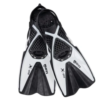 Abbildung von Mares Aquazone X One Junior, Schnorchelflosse Kinder Unisex, Weiß, XS