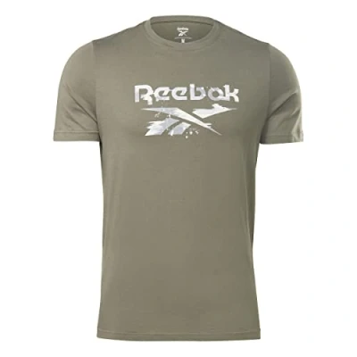 Abbildung von Reebok Modern Tshirt print, Herren, Größe: Small, Hunter green