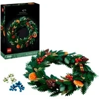 Abbildung von LEGO® Konstruktionsspielsteine Icons Weihnachtskranz