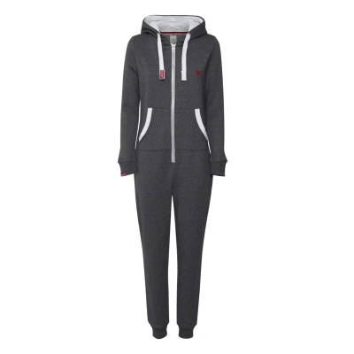 Abbildung von Oxmo Oxbenna Jumpsuit, Damen, Größe: Large, Med grey m