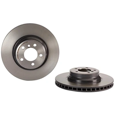 Abbildung von BREMBO COATED DISC LINE 09.9355.11 Bremsscheibe 348 30 5 innenbelüftet beschichtet hochgekohlt mit Schrauben BMW: 7