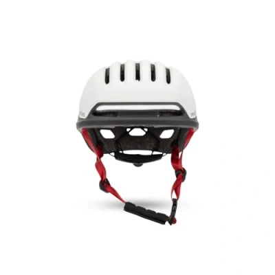 Abbildung von smartGyro Smart Helmet Helm mit automatischem Bremslicht, Größe L, EPS + PC, Batterie, Frontvisier, LEDs vorne und hinten, weiße Farbe