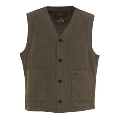 Abbildung von camel active Casual AUS Einem MIX Weste, Herren, Größe: 48, Olive/brown