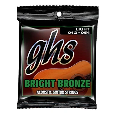 Abbildung von GHS Bright Bronze BB30L Acoustic Guitar String Set, 80/20 Bronze, Light, .012 .054