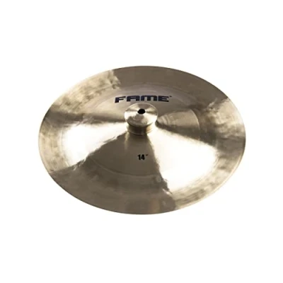 Abbildung von Fame Wahoon 14&quot; China Becken, B20 Bronzelegierung, Brilliant Finish, Trashiger Sound, Volumen und Lautstärke, schnelle Ansprache, Ideal für Akzente