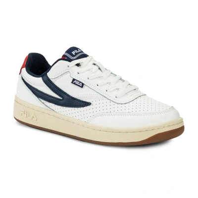 Abbildung von fila Sevaro Sneaker low, Herren, Größe: 44, White navy red Leder