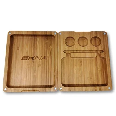 Abbildung von EKNA Aufbewahrungsbox Rolling Tray Box Dreh Misch Schale (1 St), Magnetisch verschließbar!