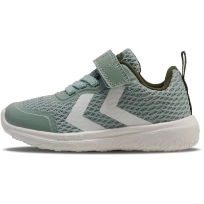 Abbildung von Hummel Actus Unisex Lauflernschuh für Kinder, Größe: 21, Olivine Schuhe
