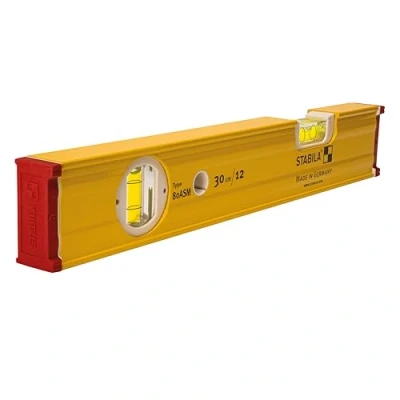 Abbildung von Stabila Wasserwaage, Magnet LM 80ASM pulverbeschichtet
