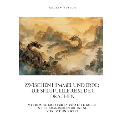 Abbildung von Zwischen Himmel und Erde: Die spirituelle Reise der Drachen: Mythische Kreaturen ihre Rolle in kosmischen Ordnung von Ost West