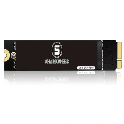 Abbildung von S SHARKSPEED SSD 256GB Festplatte Intern Upgrade für MacBook Air 2012 A1465 A1466 EMC2558 EMC2559 (MacOS vorinstalliert)