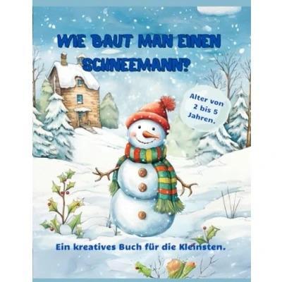 Abbildung von Wie Baut Man Einen Schneemann?: Ein Kreatives Buch für die Kleinsten. Alter von 2 bis 5 Jahren.