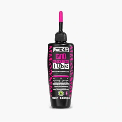 Abbildung von Muc Off All Weather Chain Lube Kettenschmiermittel, 120 ml, biologisch abbaubar, für alle Bedingungen formuliert, geeignet Arten von Fahrrädern