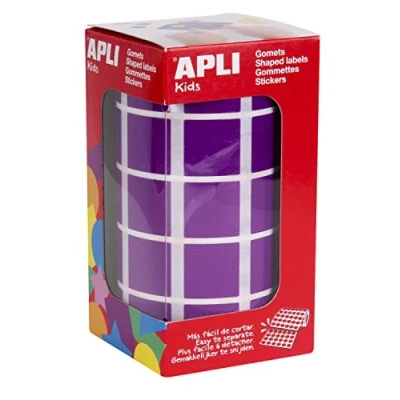 Abbildung von APLI Kids quadratisch 20 mm cuadrado Lila