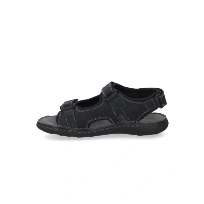 Abbildung von Josef Seibel Herren Trekking Sandalen Vincent 08,Weite G (Normal),sportsandalen,Sommerschuhe,Freizeitschuhe,Strandschuhe,schwarz,44 EU