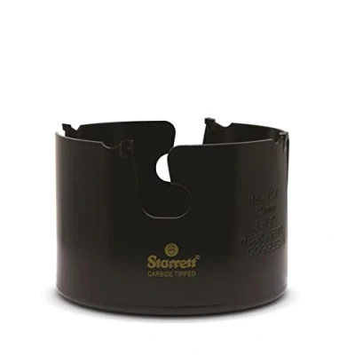 Abbildung von Starrett Hartmetall Lochsäge MPH0358 Mehrzweck TCT für Holz MDF Kunststoff Keramik Wandfliesen 92mm