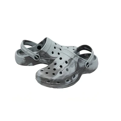 Abbildung von 2SHOE Clogs und Mules für Kinder, Mädchen, Unisex, Kinder Sandalen, rutschfest, Klassische Clogs, grau, 31/32 EU