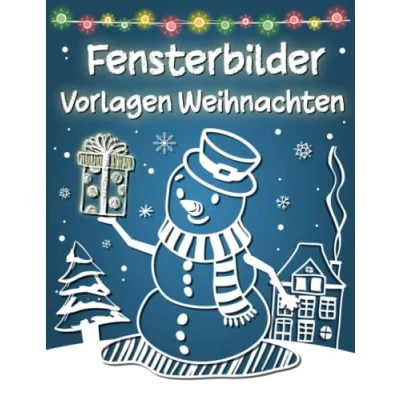 Abbildung von Fensterbilder Vorlagen Weihnachten: Winter und Weihnachten für Kreidemarker Fenster Bemalen Weihnachten, Window Color Kinder Erwachsene