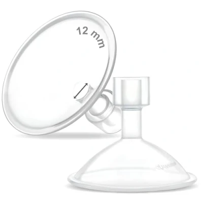 Abbildung von Maymom Brand Brustschutz für Medela Milchpumpen, 12 mm, 2 Stück