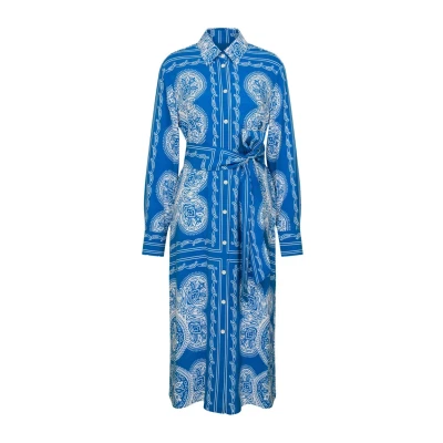 Abbildung von Seidensticker Damen Kleid, Blau, 36 EU