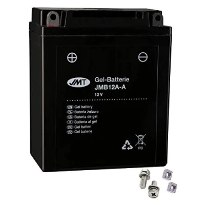 Abbildung von YB12A A JMT Gel Batterie für XJ 650 N Baujahr 1982 1985