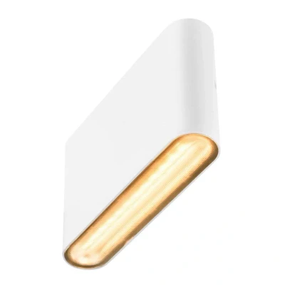 Abbildung von SLV OVAL 14 UP/DOWN Wandaufbauleuchte, Außenleuchte, Außenbeleuchtung von Wänden und Hauseingang 2700/3000K, 6W, weiß