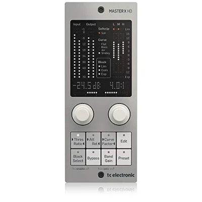 Abbildung von TC Electronic MASTER X HD NATIVE/MASTER DT Multiband Dynamikprozessor Plug In mit optionalem Hardware Controller