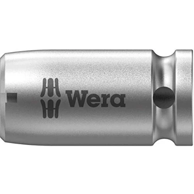 Abbildung von Wera 05042605001, Sechskantschaft, 25,4 / 4 mm (1 4), 6,35 (0.25), DIN ISO 1173 C 6.3, 1 Stück(e)