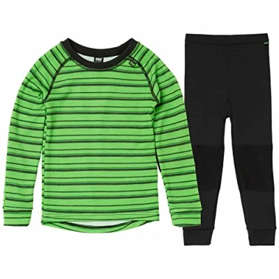 Abbildung von Helly Hansen Jungen K Hh Graphic Lifa Merino Set Pants, Grün, 4 Jahre EU