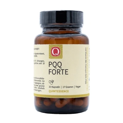 Abbildung von Quintessence PQQ Forte Kapseln Markenrohstoff MGCPQQ 30 St