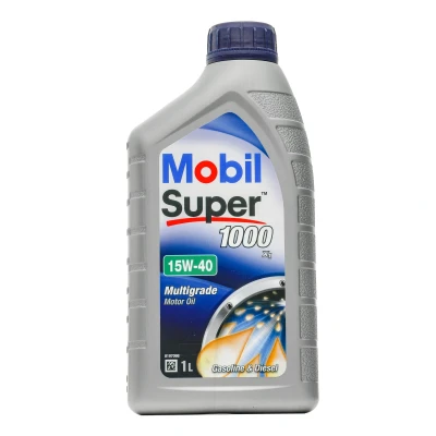 Abbildung von Mobil Super 1000 X1 15W 40 1l Motoröl 150559 VOLKSWAGEN: Golf 5 Schrägheck, 4 Polo IV AUDI: A6 C6 Avant, A3 Schrägheck