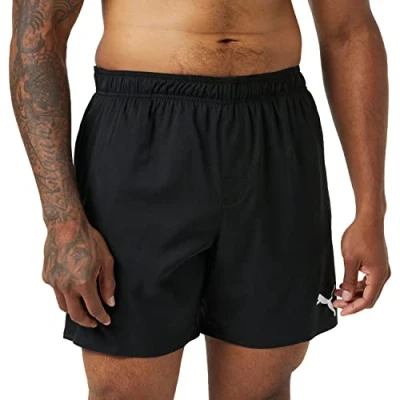 Abbildung von Puma Herren Mid Shorts voor heren Swim Trunks, Schwarz, M EU