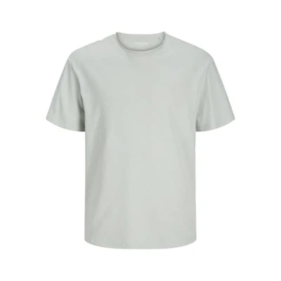 Abbildung von Jack &amp; Jones Einfarbig Rundhals Tshirt basic, Herren, Größe: Large, Iceberg green