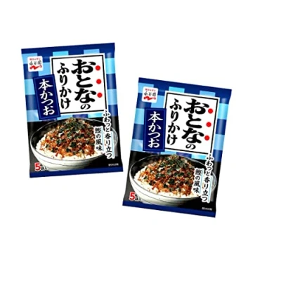 Abbildung von Furikake Japanisches Gewürz für Reis &amp; Bento, Hon Katsuo Bonite getrocknet 2,5 g x 10 Made in Japan