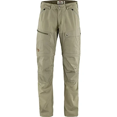 Abbildung von Fjällräven F81154 235 622 Abisko Midsummer Zip Off Hose, Herren, Savanna/Light Olive, 52