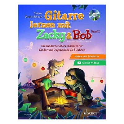 Abbildung von Gitarre lernen mit Zacky und Bob: Die moderne Gitarrenschule für Kinder Jugendliche ab 6 Jahren. Gitarre.