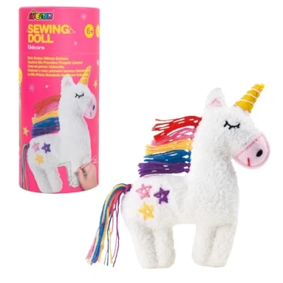 Abbildung von Carletto Kreativset Nähset Einhorn Bastelset für Kinder (Mein erstes Einhorn)