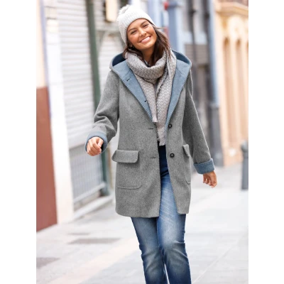 Abbildung von Casual Looks Anorak, mit Kapuze