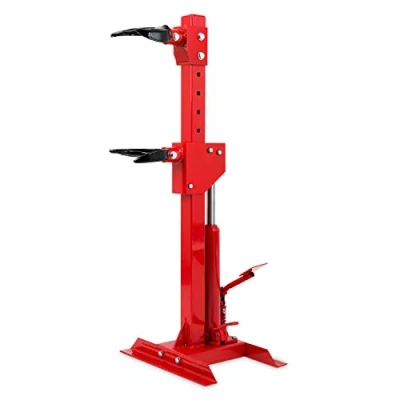 Abbildung von EBERTH Hydraulischer Federspanner Federbeinspanner Federbeinkompressor hydraulisch, 1000kg Presskraft, 7 Fach höhenverstellbar, 100 250 mm Federdurchmesser, 150 500 Federlänge, 330 Zylinderhub