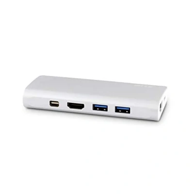 Abbildung von LMP USB C Travel Dock 4K 9 Port, Silver