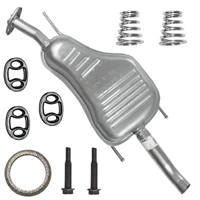 Abbildung von Endschalldämpfer Auspuff Endtopf für Opel Astra G 2 II 1.4i 1.6i 1.8i 2.0i