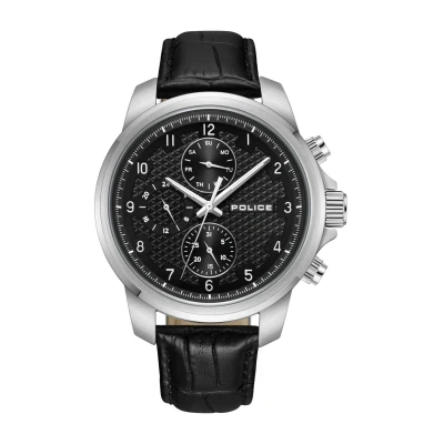Abbildung von Police Mensor Chronograph, Herren, Größe: One Size, Black