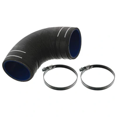 Abbildung von febi BILSTEIN 49133 Kühlerschlauch 55 Silikon mit Schellen Plus