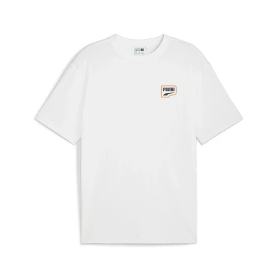 Abbildung von Puma Relaxed Graphic Tshirt print, Herren, Größe: XXL, White