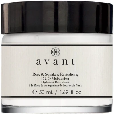 Abbildung von Avant Skincare ROSE &amp; Squalane Revitalising DUO Moisturiser Gesichtscreme, Größe: 50 ml,