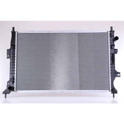 Abbildung von NISSENS 62357 Kühler, Motorkühlung Aluminium 724 459 26 Kühlrippen gelötet