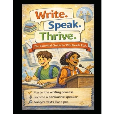 Abbildung von Write. Speak. Thrive.: The Essential Guide to 11th Grade ELA