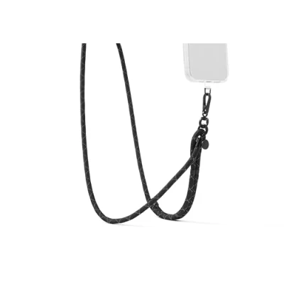 Abbildung von PopSockets Handy Umhängeband, Handyhalter, Crossbody Geräteband Paracord Black