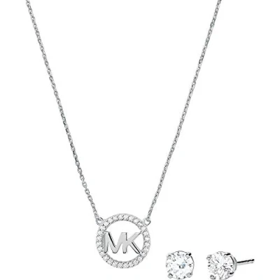 Abbildung von Michael Kors Premium SET Ohrringe silvercoloured, Damen, Größe: One Size, Silver coloured