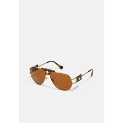 Abbildung von Versace Herren Ve2252 Sonnenbrille, Mehrfarbig (Mehrfarbig)
